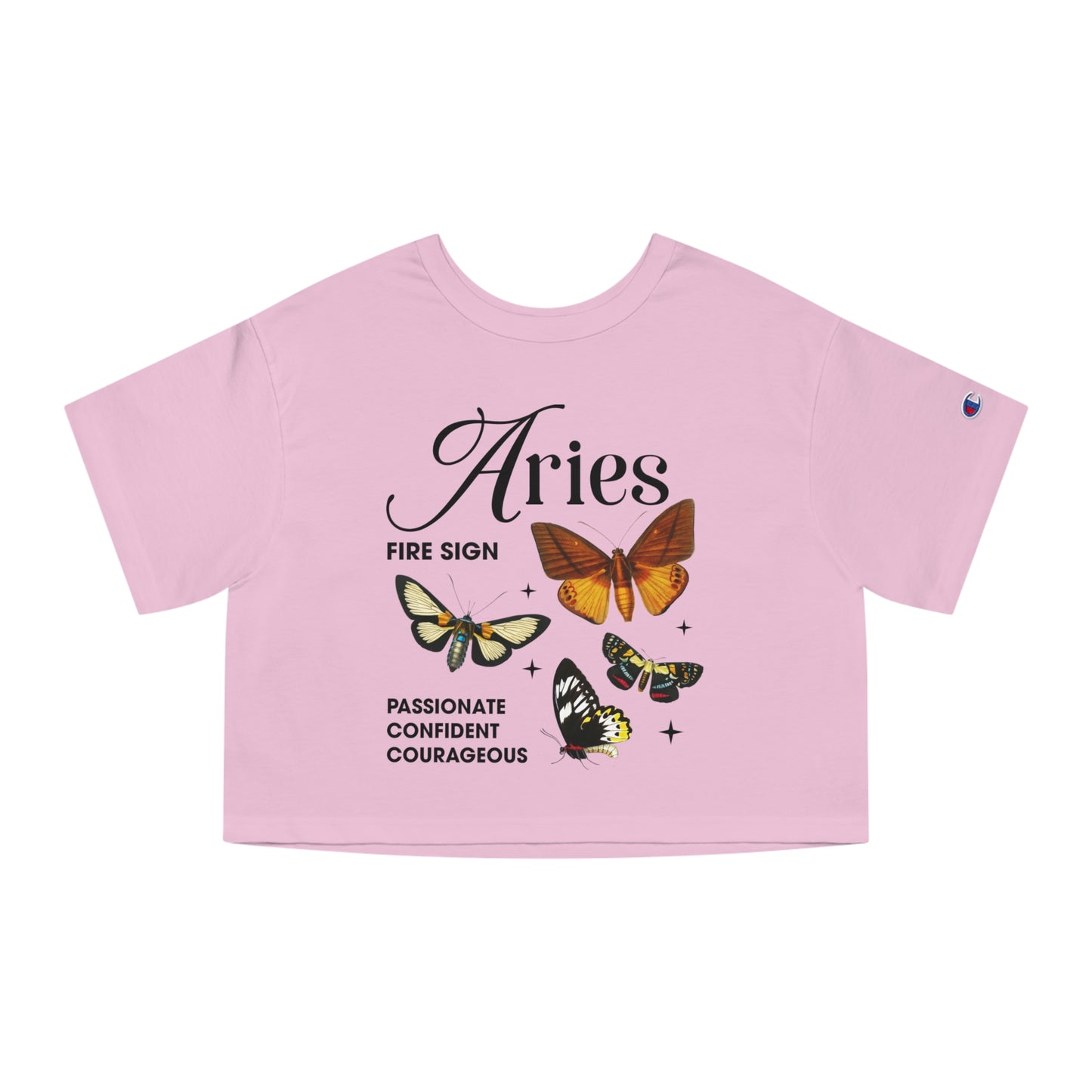 Aries Cropped T-Shirt