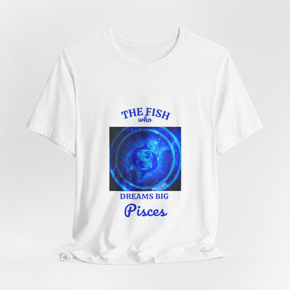 Pisces Unisex Astrology Tee_Bella+Canvas