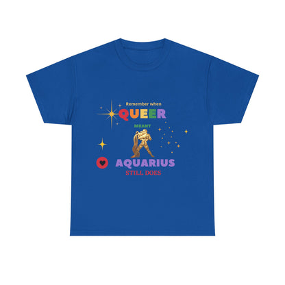 Unisex Heavy Cotton Tee___Aquarius/Pride