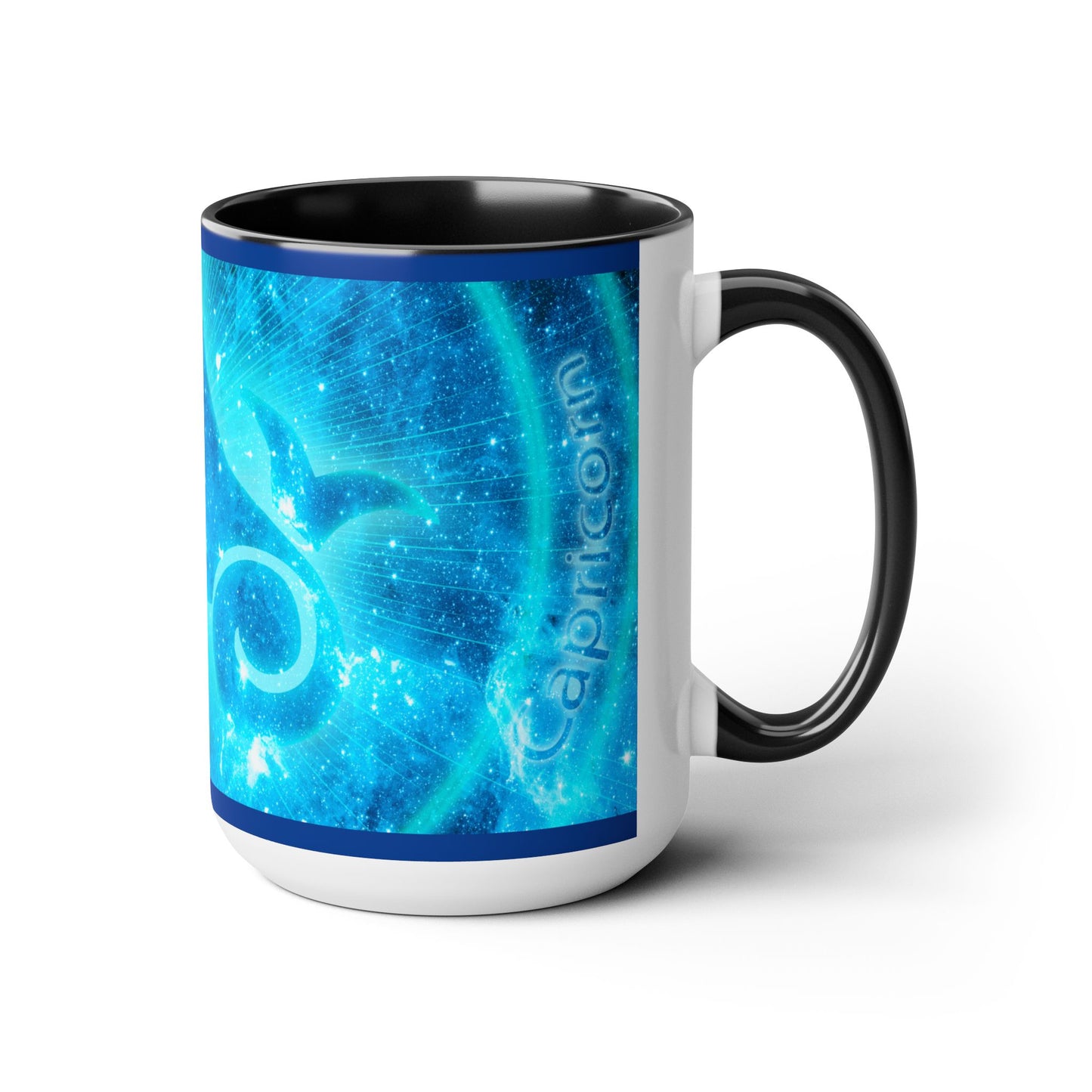 Two-Tone Coffee Mugs, 15oz__CAPRICORN