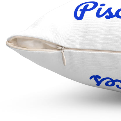 Spun Polyester Square Pillow_Pisces