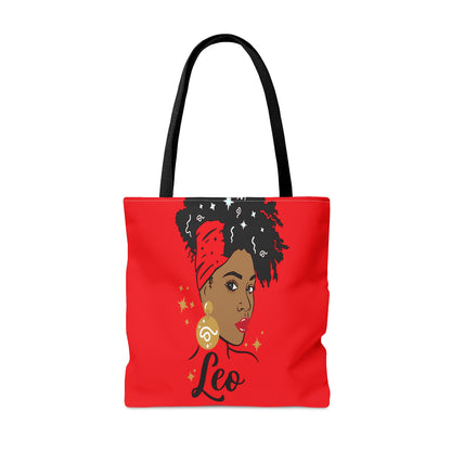 Tote Bag (AOP)_Leo Nation/Red