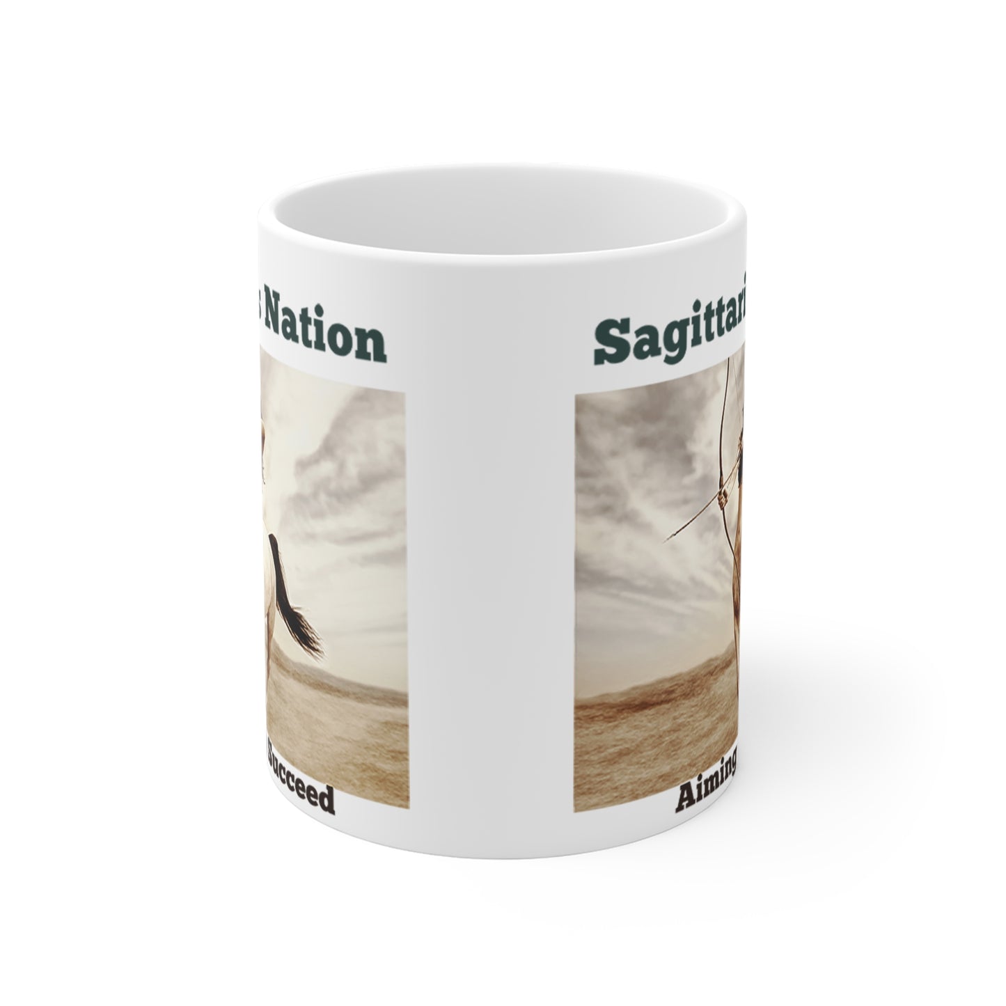 Sagittarius( scratch resistant)  Ceramic Mugs/ White (11oz / 15oz /20oz)