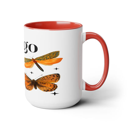 Two-Tone Coffee Mugs, 15oz_ VirgoVirgins