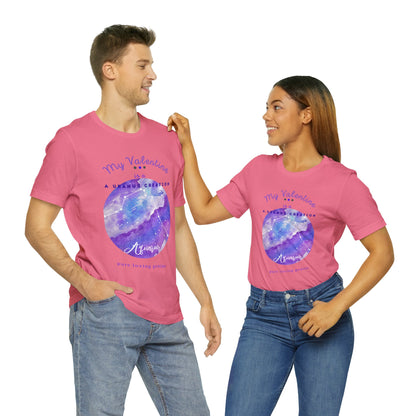 Unisex Jersey Short Sleeve Tee_____Aquarius/Valentine
