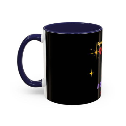 Black  Accent Coffee Mug, 11oz______Aquarius/Pride **