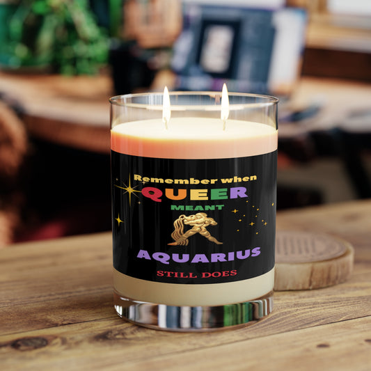 Scented Candle - Aquarius/Pride Collection