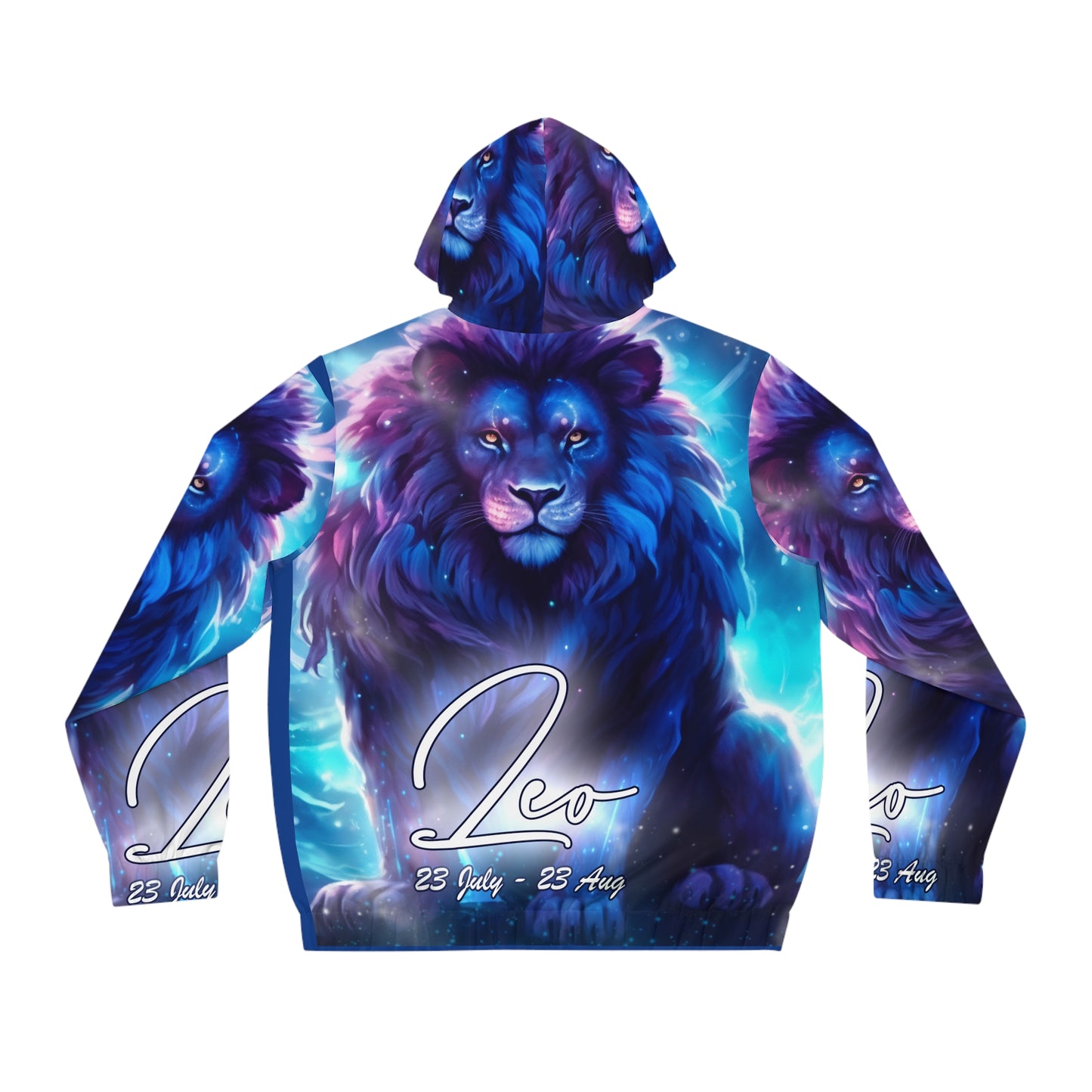 Men's Hoodie - Zip-Up with Two-Side Pockets_LeoPride