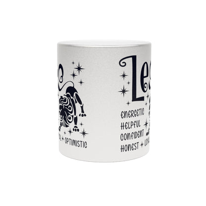 Leo Metallic Mug (Silver/Gold)