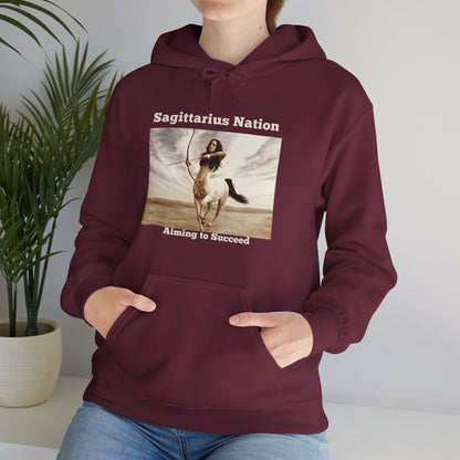 Unisex Heavy Blend™ Hooded Sweatshirt *Gildan 18500_Sagittarius ♐