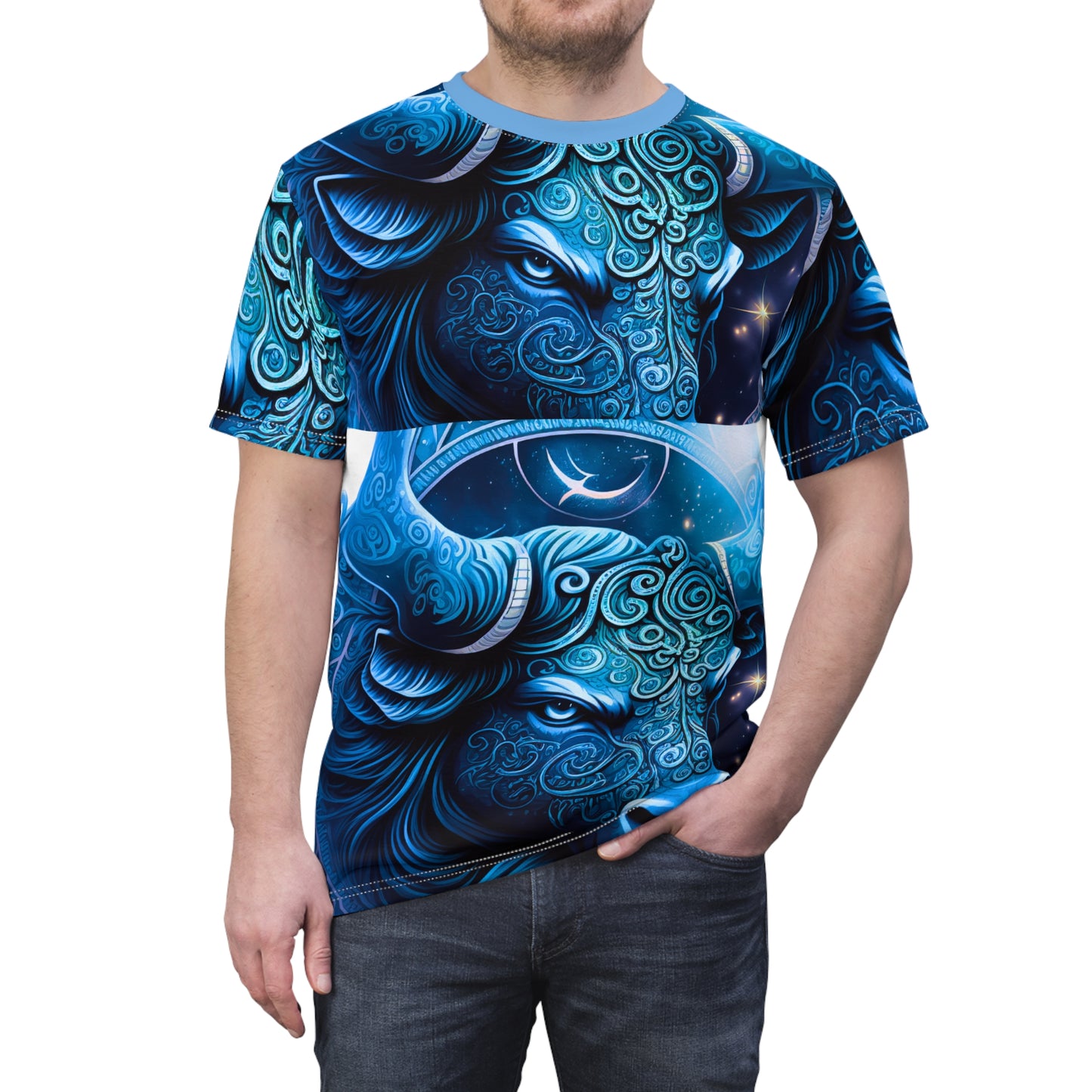 T-Shirt Unisex Cut & Sew Tee LuvaBull_Taurus