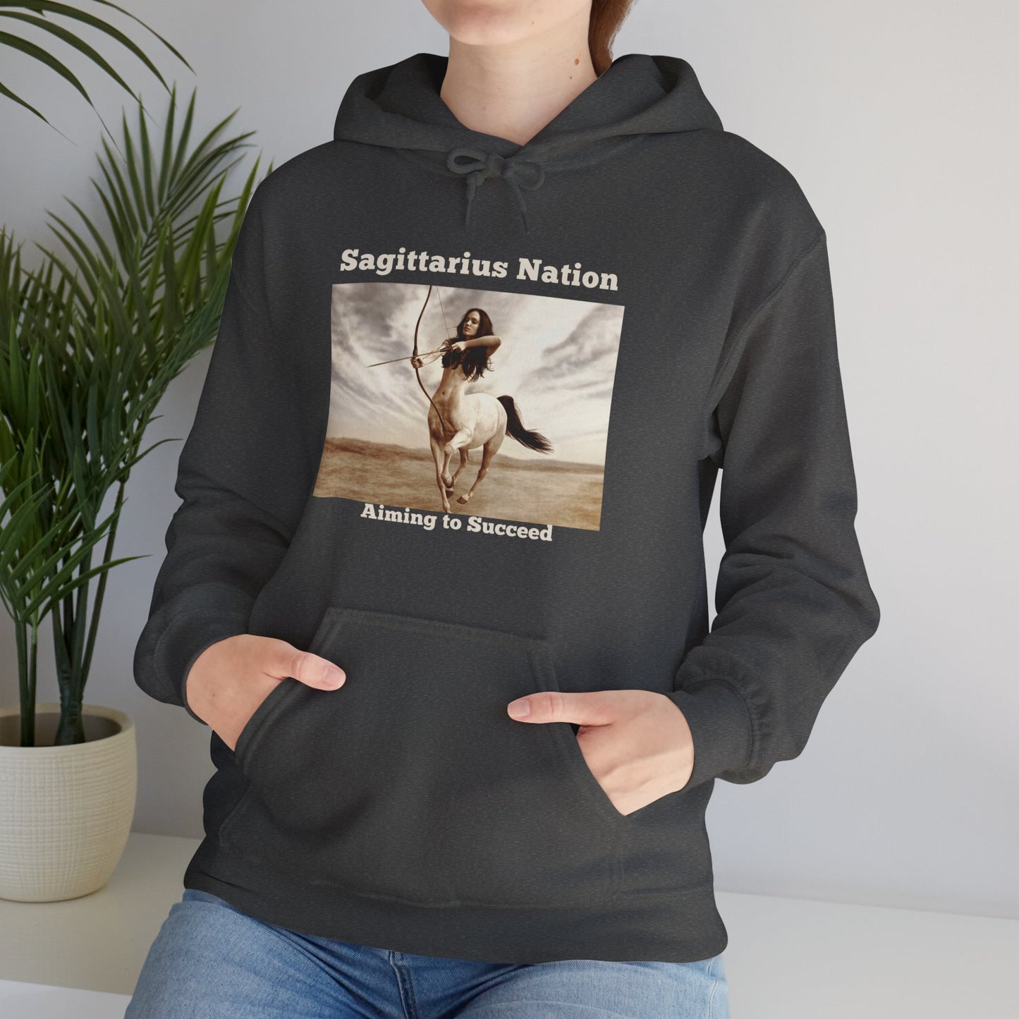 Unisex Heavy Blend™ Hooded Sweatshirt *Gildan 18500_Sagittarius ♐