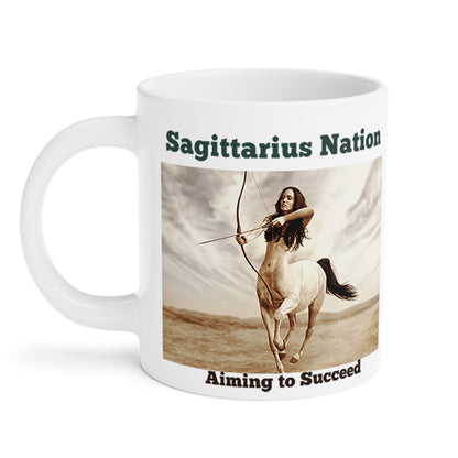 Sagittarius( scratch resistant)  Ceramic Mugs/ White (11oz / 15oz /20oz)