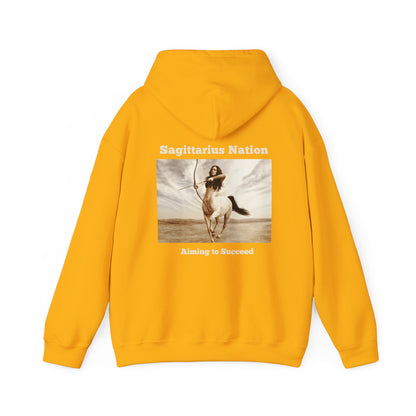 Sagittarius Zodiac Unisex Heavy Blend™ Hoodie | Gildan 18500