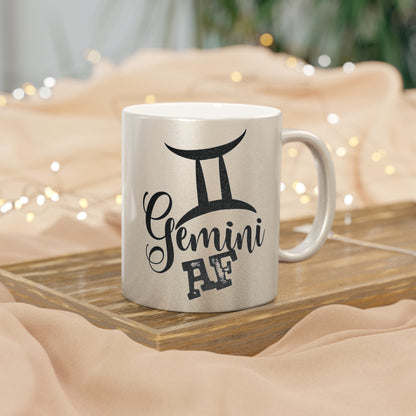 Gemini Metallic Mug (Silver/Gold)