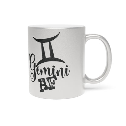 Gemini Metallic Mug (Silver/Gold)