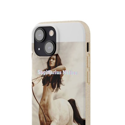 Phone Case - Biodegradable Sagittarius Design
