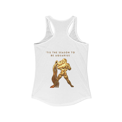 Women's Ideal Racerback Tank___Aquarius/