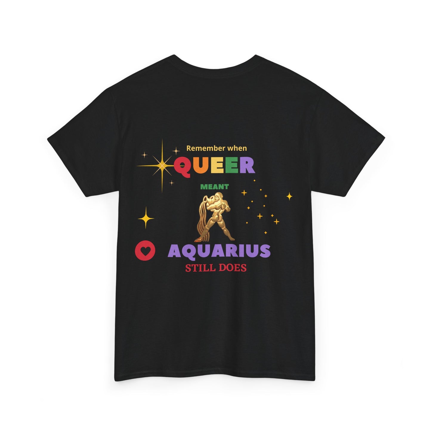 Unisex Heavy Cotton Tee___Aquarius/Pride