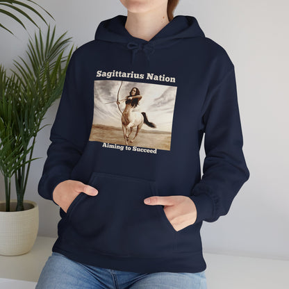 Unisex Heavy Blend™ Hooded Sweatshirt *Gildan 18500_Sagittarius ♐