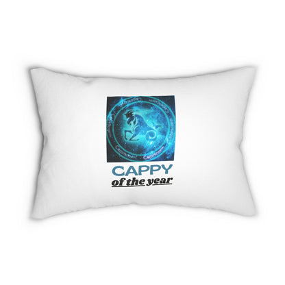 Modern Spun Polyester Lumbar Pillow/Capricorn