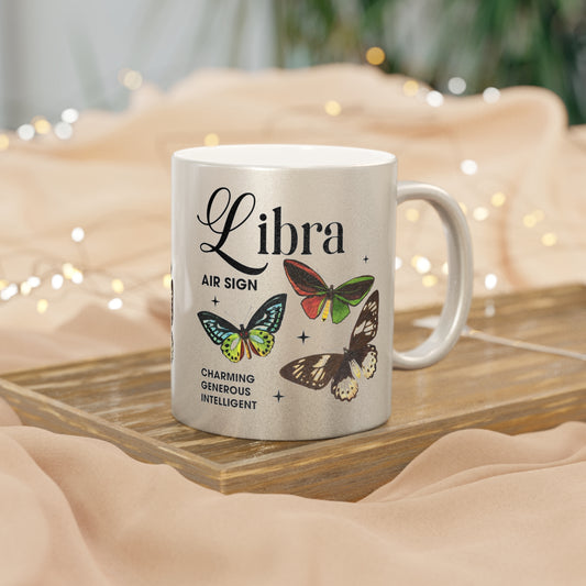 Libra Metallic Mug (Silver/Gold)