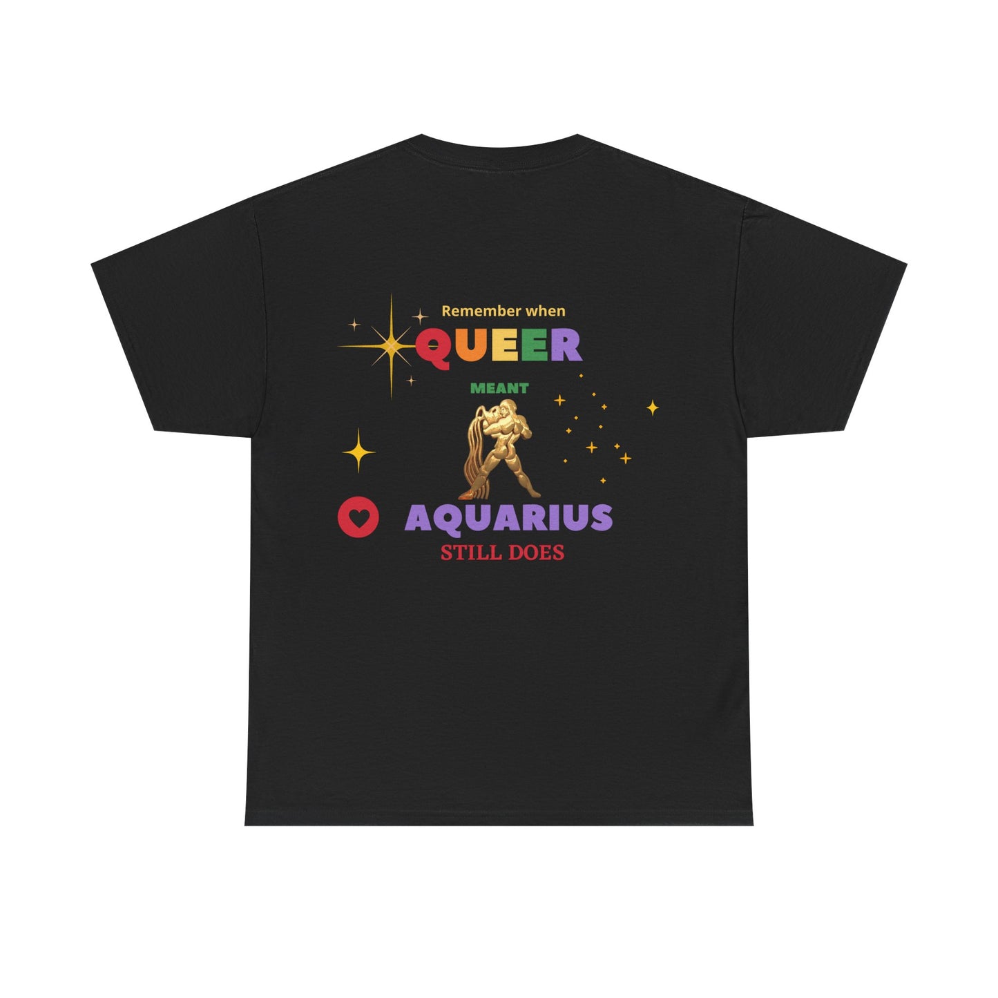 Unisex Heavy Cotton Tee___Aquarius/Pride