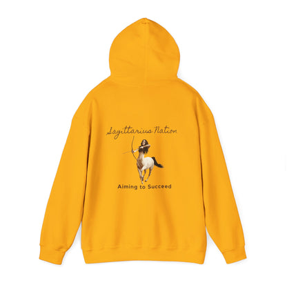 Unisex Heavy Blend™ Hooded Sweatshirt _Sagittarius Nation/Bold Colors