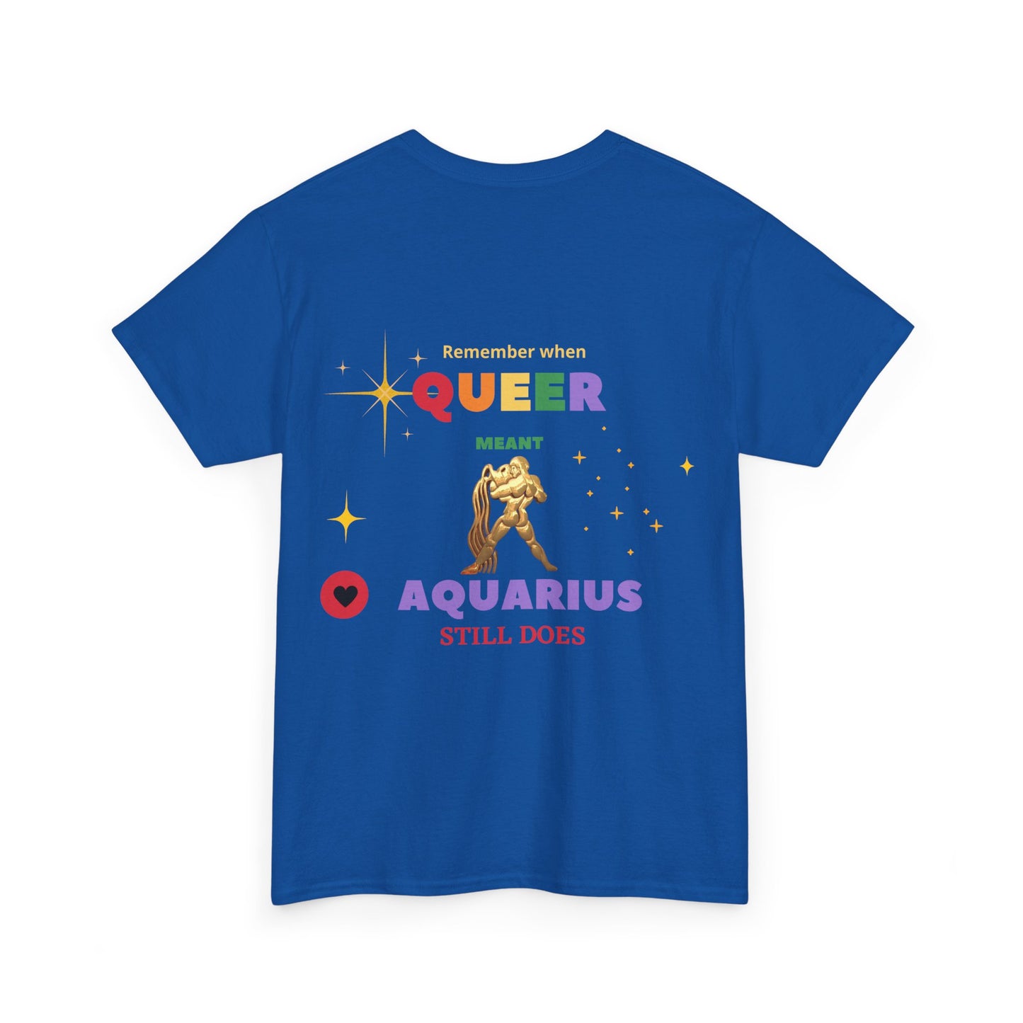 Unisex Heavy Cotton Tee___Aquarius/Pride