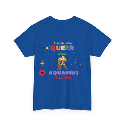 Unisex Heavy Cotton Tee___Aquarius/Pride