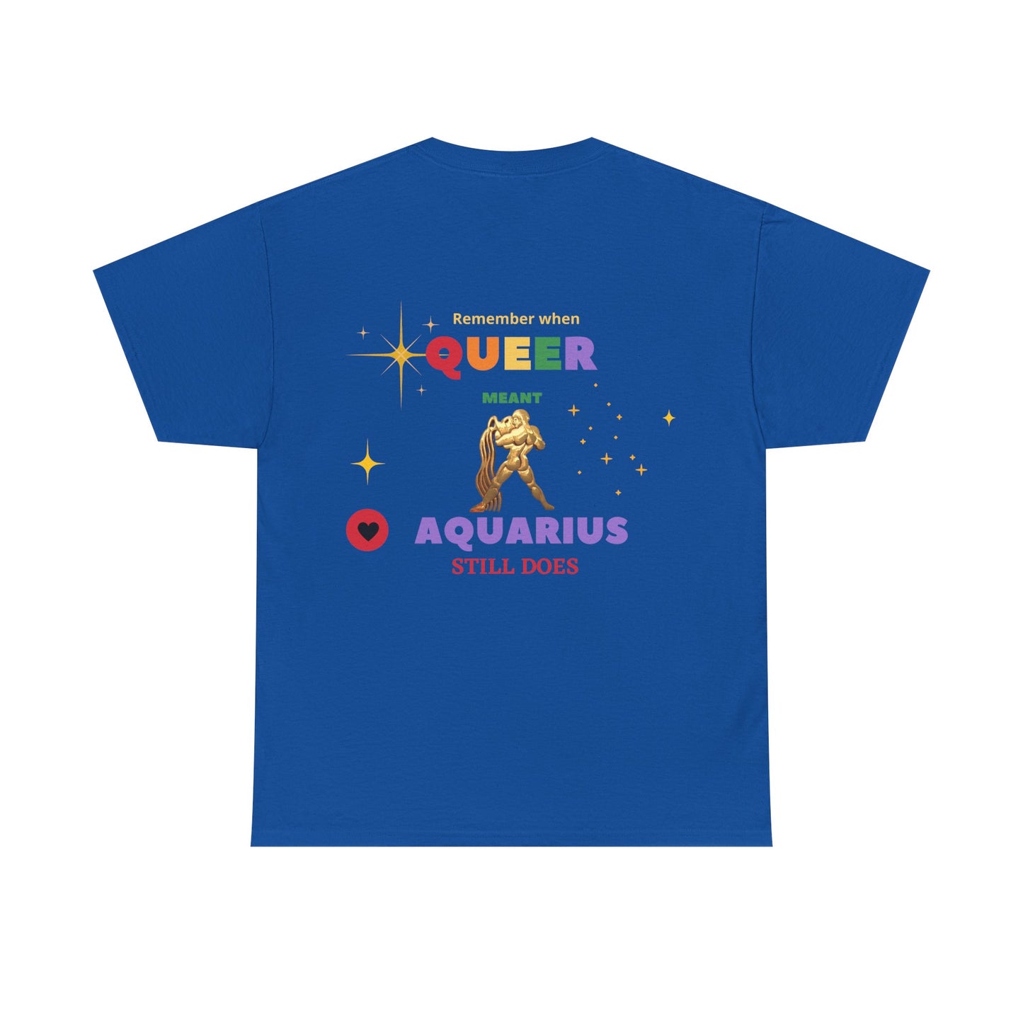 Unisex Heavy Cotton Tee___Aquarius/Pride