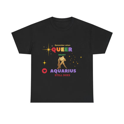 Unisex Heavy Cotton Tee___Aquarius/Pride