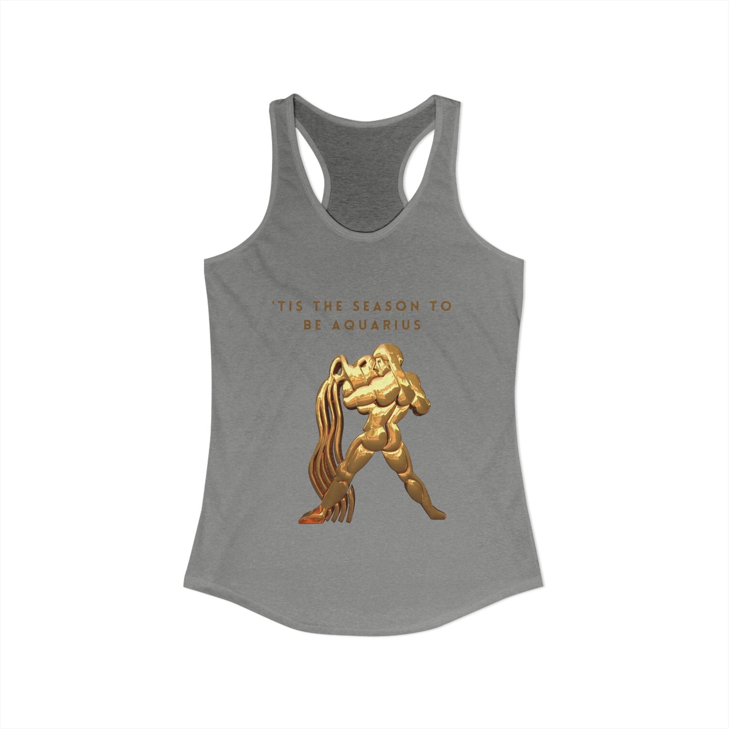 Women's Ideal Racerback Tank___Aquarius/