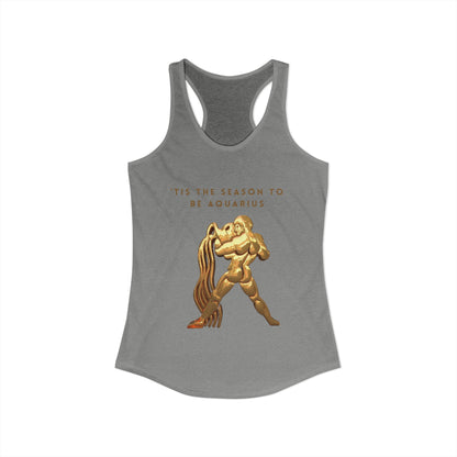 Women's Ideal Racerback Tank___Aquarius/