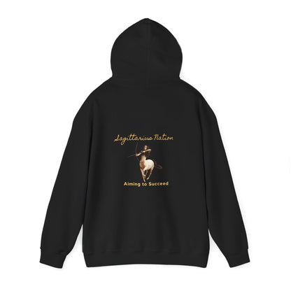 Unisex Heavy Blend™ Hooded Sweatshirt _Sagittarius Nation/Bold Colors