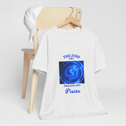 Pisces Unisex Astrology Tee_Bella+Canvas