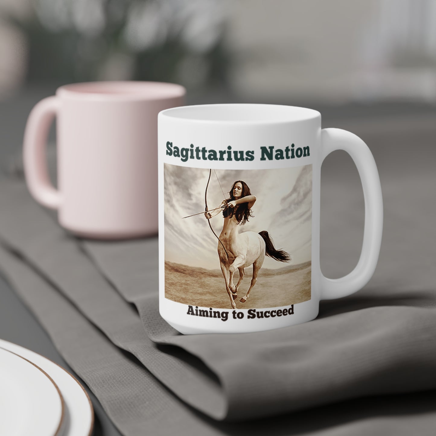 Sagittarius( scratch resistant)  Ceramic Mugs/ White (11oz / 15oz /20oz)