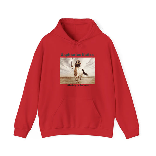 Unisex Heavy Blend™ Hooded Sweatshirt _Sagittarius Nation/Bold Colors