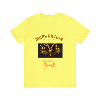 Unisex Jersey Short Sleeve Tee_____ AriesNation