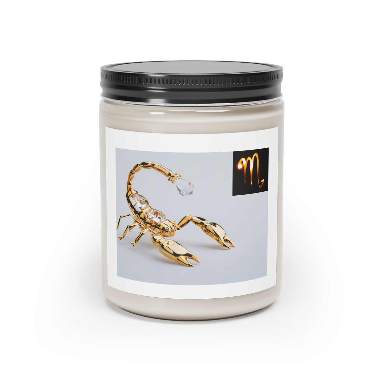 9 oz scented candle/Scorpio