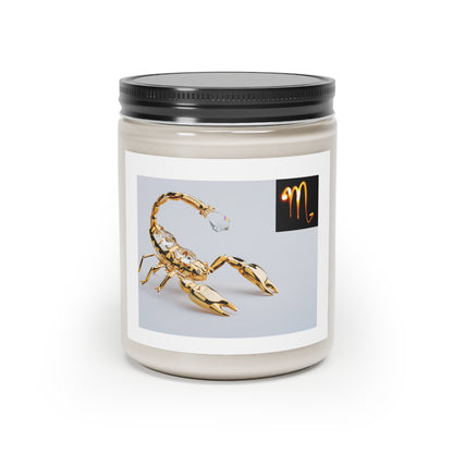 9 oz scented candle/Scorpio