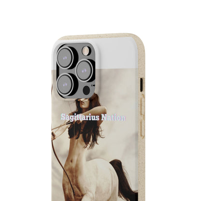 Phone Case - Biodegradable Sagittarius Design