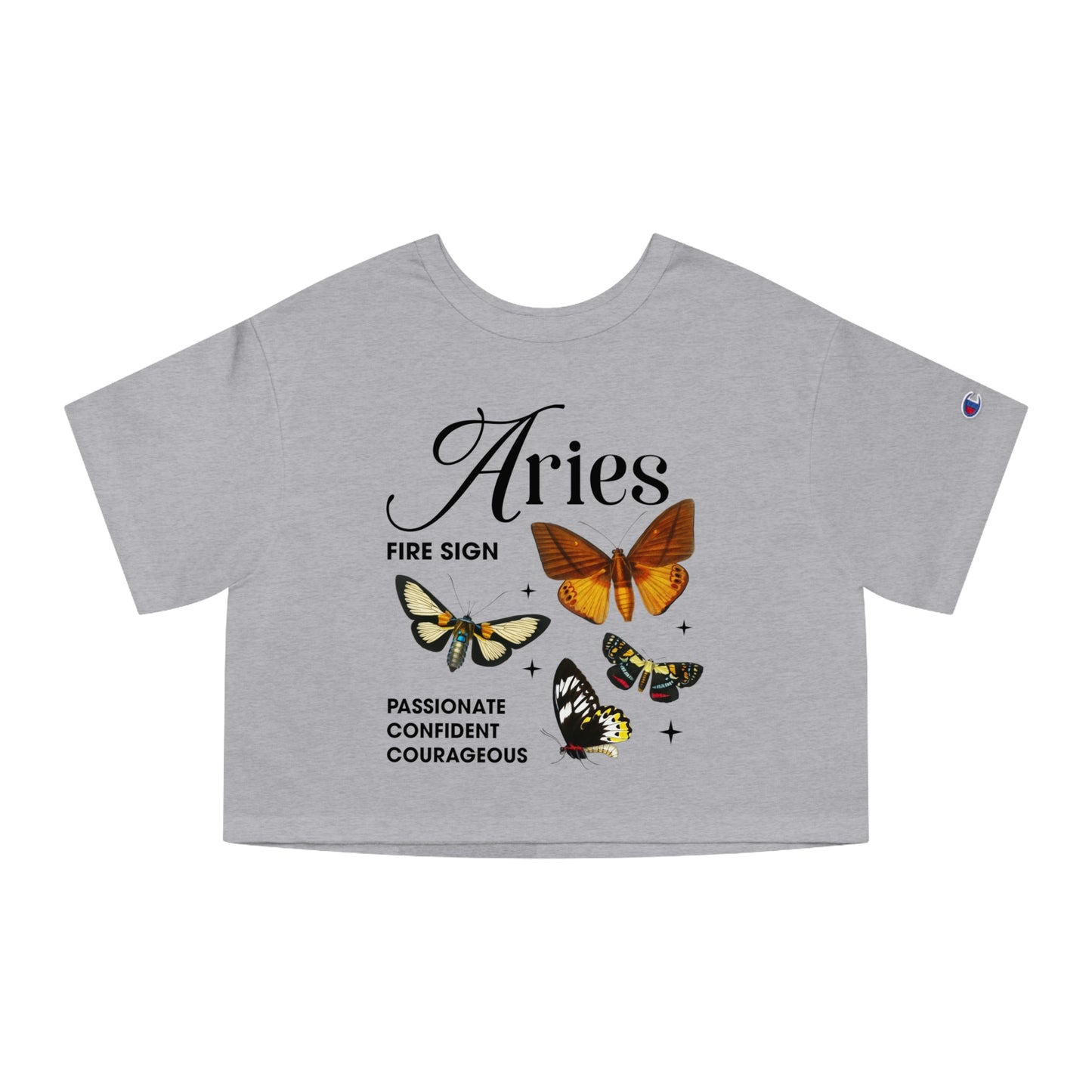 Aries Cropped T-Shirt