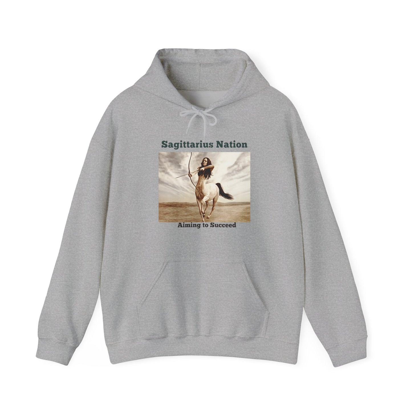 Unisex Heavy Blend™ Hooded Sweatshirt _Sagittarius Nation/Bold Colors
