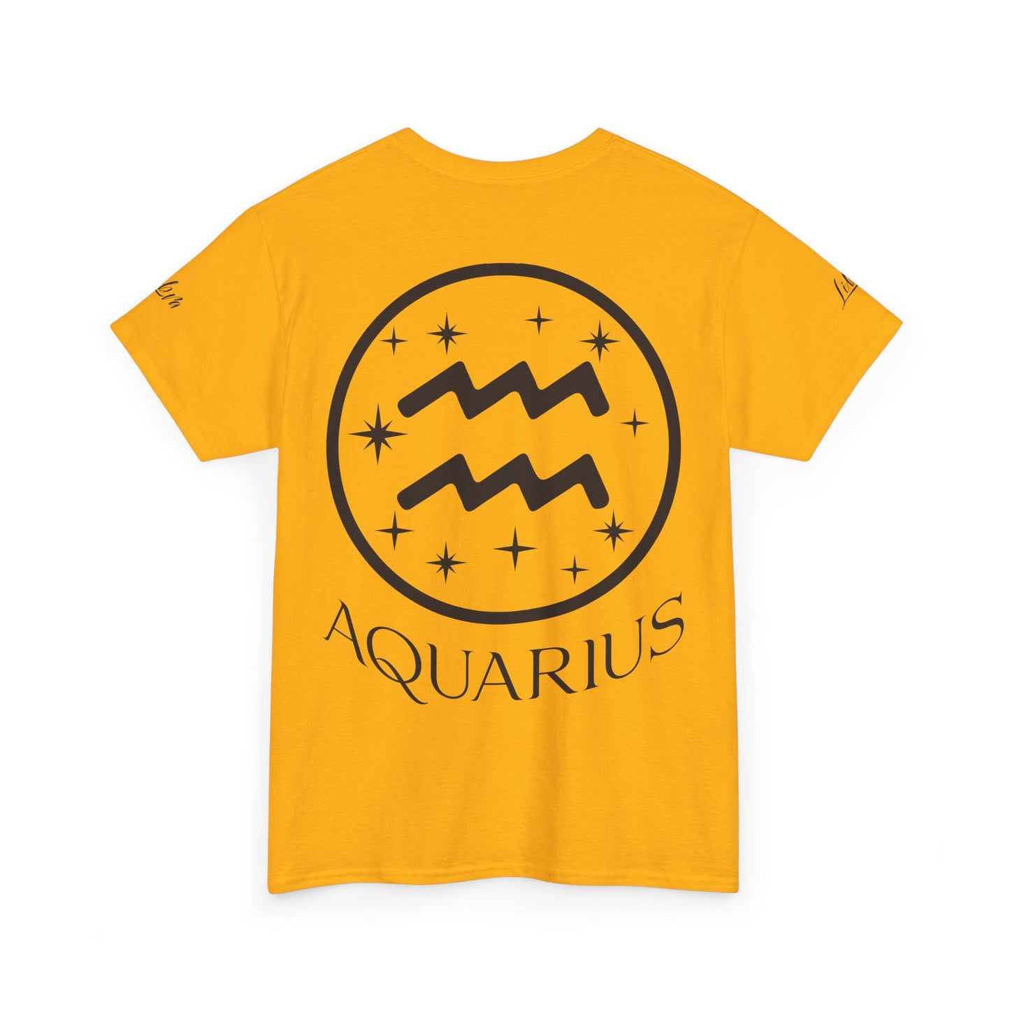 Unisex Aquarius Tee – Gildan 5000 |  Eco-Friendly