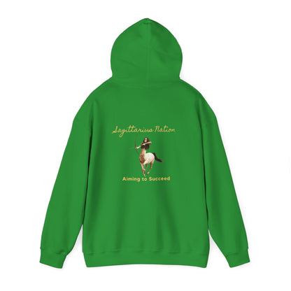 Unisex Heavy Blend™ Hooded Sweatshirt _Sagittarius Nation/Bold Colors