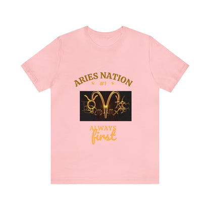Unisex Jersey Short Sleeve Tee_____ AriesNation