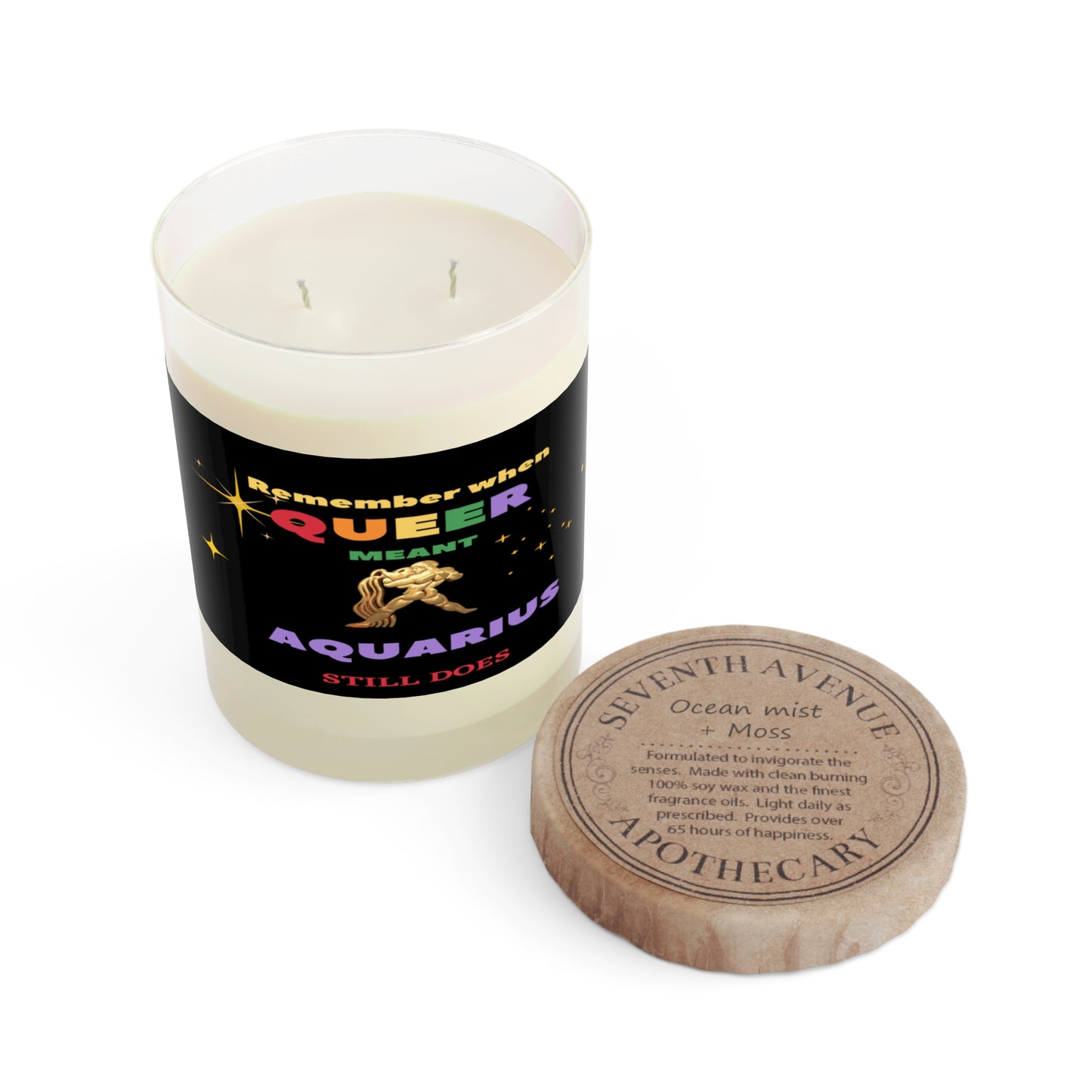 Scented Candle - Aquarius/Pride Collection