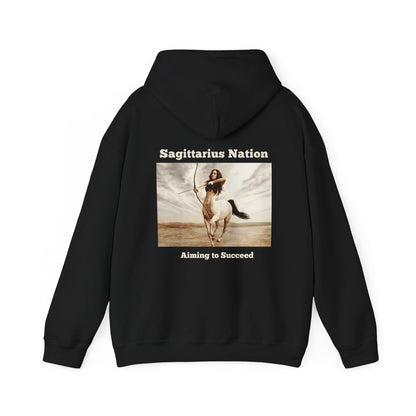 Sagittarius Zodiac Unisex Heavy Blend™ Hoodie | Gildan 18500