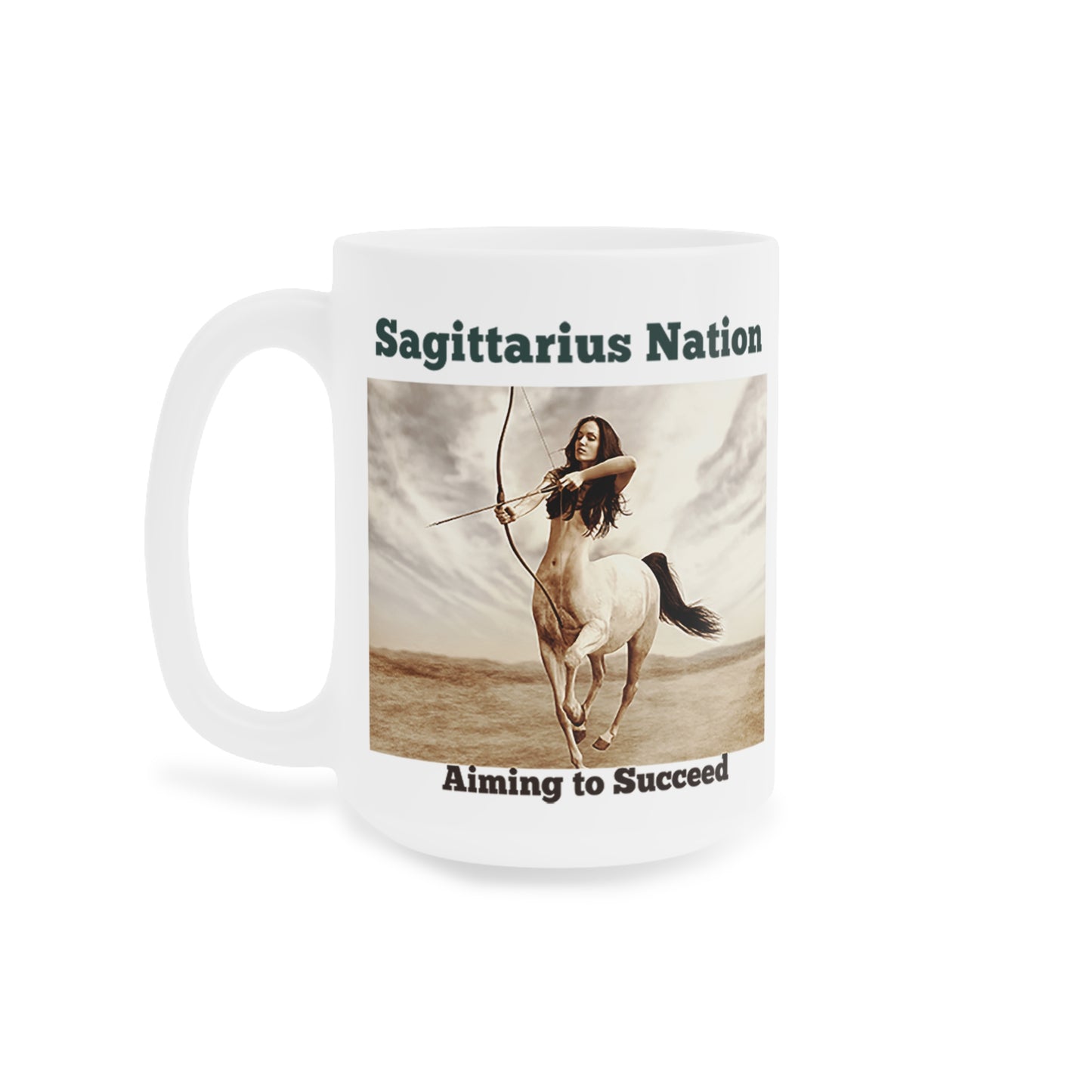 Sagittarius( scratch resistant)  Ceramic Mugs/ White (11oz / 15oz /20oz)